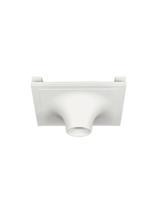 VK Lighting VK/09077 Μονό Σποτ με Ντουί GU10 σε Λευκό Χρώμα